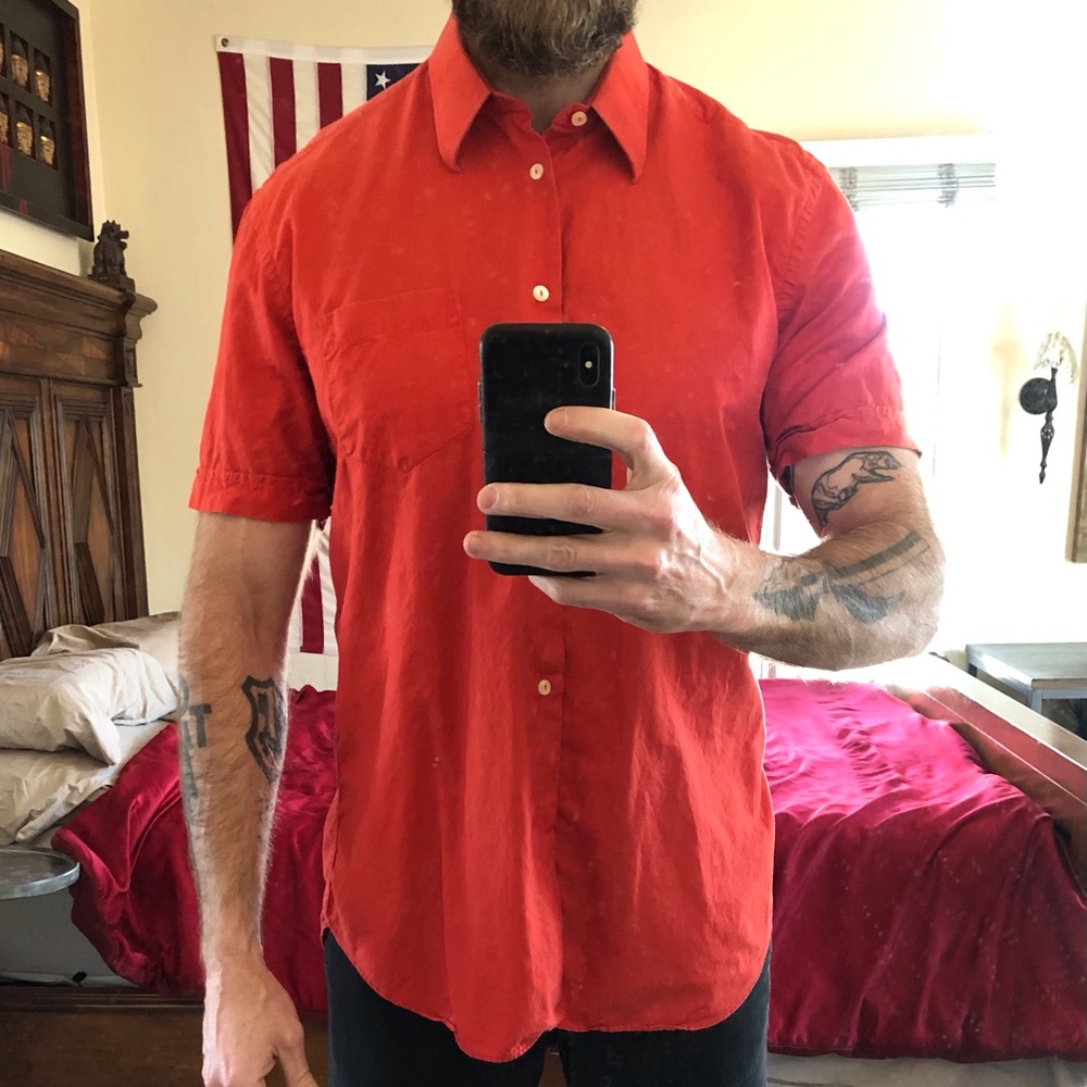 Dolce & Gabbana red short sleeve
